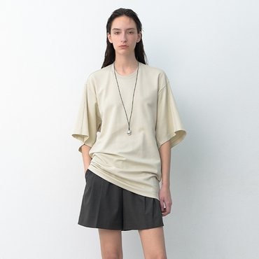 나인(Atelier Nain) [25S/S](택가:59,000원)스티치 오버핏 저지 탑(T-7050)