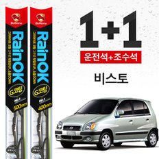 비스토 불스원 레인OK 프리미엄 와이퍼 500mm+400mm