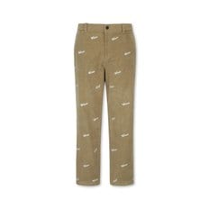 WAAC(왁골프)Men Corduroy Embroidery Pants_WMPNW24709LBR