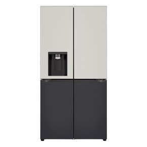 [LG전자공식인증점] LG 디오스 얼음정수기 냉장고 오브제컬렉션 W824MGB172S [820L]