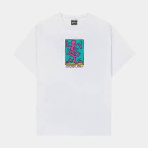 KEITH HARING X SP 슈즈화 팔라스 SP x 키스 해링 울프 쇼츠 슬리브 티 맨즈 라이프 셔츠 티 -