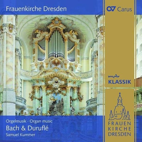 [CD]드레스덴 성모 교회 - 바흐와 뒤뤼플레의 오르간 작품들 / Frauenkirche Dresden - Organ Music By Bach & Durufle