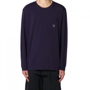 NEEDLES 니들스 LS Crew Neck Tee Poly Jersey - EGGPLANT (PU307) (롱슬리브 크루넥 티) 229868