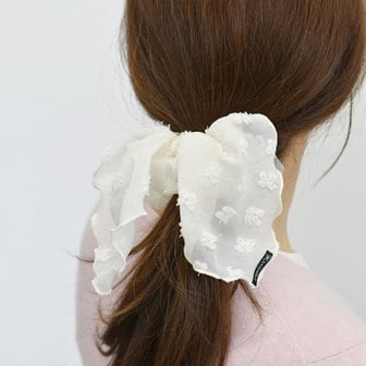 케이트앤켈리 Ivy Scarf Scrunchie 아이비 스카프 스크런치