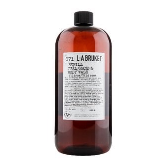 라부르켓 핸드 & 바디워시 와일드 로즈 리필 1000ml