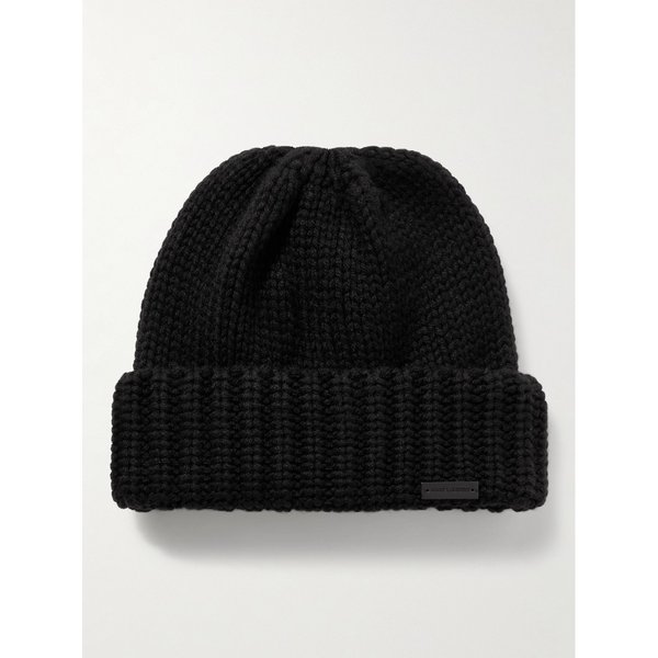 로고 아플리케 리브 캐시미어 비니 1647597294967533