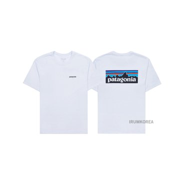 파타고니아 SS25 남성 리스판서빌리 티셔츠 38504 WHI