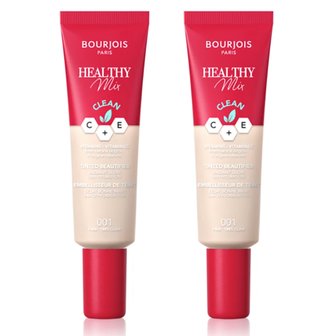 브루조아 Healthy Mix 브루조아 헬시 믹스 파운데이션 001 페어 30ml 2팩