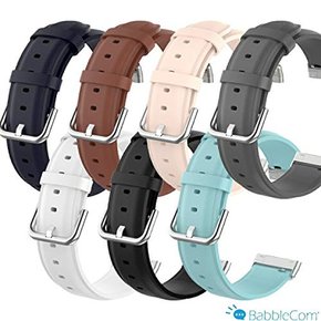 Fitbit Versa3 sense 대응 교환 벨트 가죽 시계 스포츠 남성 여성 LightPink