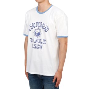 남성 반팔티셔츠 T TIBURON LIGHT WASHED WHITE ROYAL M