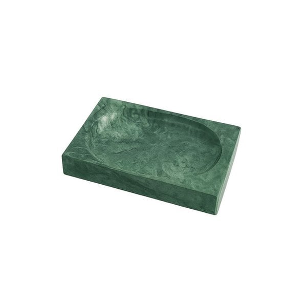 그린 마블 비누트레이,비누받침,주얼리,인센스,마블 대리석받침
