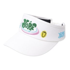 썬바이저 젤로 화이트 YORF SUN VISOR JELLO WHITE