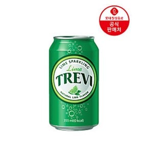 (NEW) 트레비 라임 355ml 24캔(랜덤출고) x4BOX