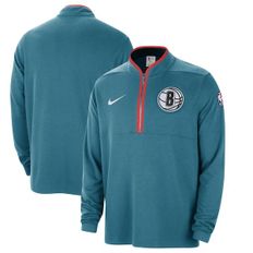 [해외] 993041 나이키 NBA 브루클린 네츠 Nike 2023/24 City Edition Authentic Coaches HalfZip