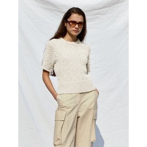 RTS ROUND NECK KNIT TOP _3COLORS