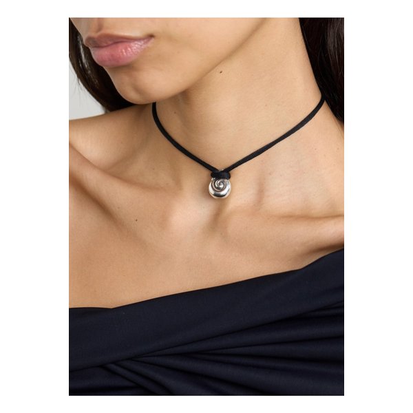 노틸러스 실버 코드 네크리스 블랙 1647597339883508