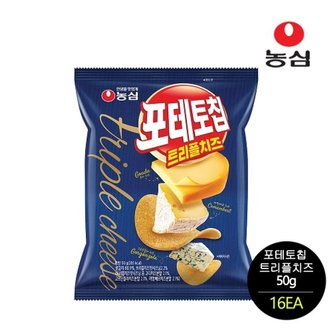  포테토칩 트리플치즈 50g x 16입(1박스)