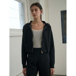 Hooded Zip-up Cardigan (3Colors)