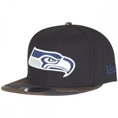 뉴에라 Snapback Cap - WOOD CAMO NFL Seattle Seahawks