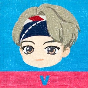 DIY 보석십자수 BTS 굿즈 타이니탄 BASIC 25x25