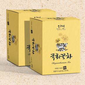 [본사직영] 다예 100% 국산 맛있는 국화꽃차 사각 티백 8개입