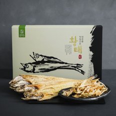 [대관령덕장] 백두대간 황태포(4미),황태채(200g) 세트