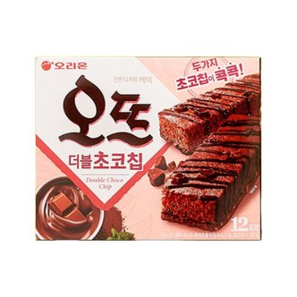  오리온 오뜨 더블초코칩 12입 324g x3개