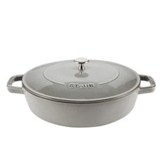 스타우브 STAUB 시스테라 전골냄비 그레이 28cm 무쇠 주물