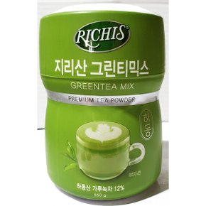 그린티파우더 그린티 가루 녹차라떼 믹스 분말 550g