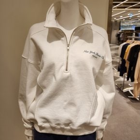 SPORTY & RICH TENIS CLUB QUARTER ZIP UP 집업 맨투맨  GFI08L010