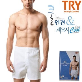 트라이 남성용 시원한 여름 모시메리 트렁크팬티 새모시박서 1매