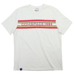 [COMSPACE1980] Triple Line Print T-Shirt IVORY