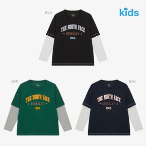 NT7TR52 키즈 캠프아웃 롱슬리브 티