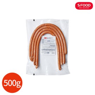  에스푸드 롱 소시지 500g