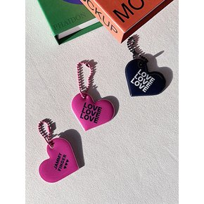 LOVE HEART KEYRING_ 2 COLOR