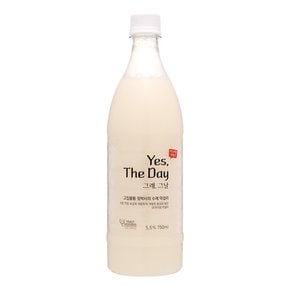 그래, 그날 생막걸리 5.5도 750ml Yes The Day