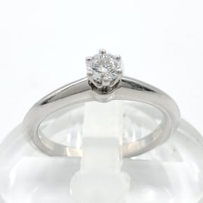 [구구스]중고명품 티파니 0.19ct 다이아 반지 8 (NO 10348064)