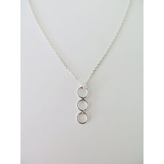 드문 bubble silver necklace(버블 실버목걸이)