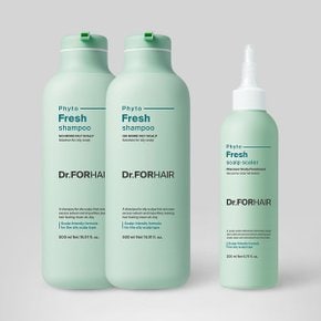 닥터포헤 피토프레시 샴푸 500mlx2 + 피토프레시 스칼프 스케일러 200ml_P319276910