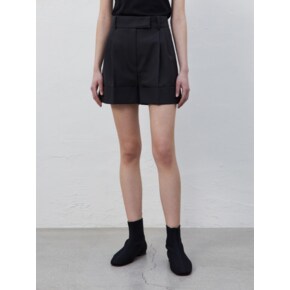 CUFF SHORTS_CHARCOAL