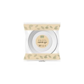 롯데 환경을 생각하는 이라이프 접시 140mm(10입) / 일회용 캠핑