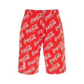 [이알엘] Trousers ERL08P003 COCACOLA Red