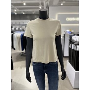 [시흥점] 여성 릴렉스핏 아카이브 로고 크루넥 반팔 티셔츠 (40WH105-AEV)