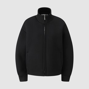 여성 네오플랜 하이넥 점퍼 BLACK