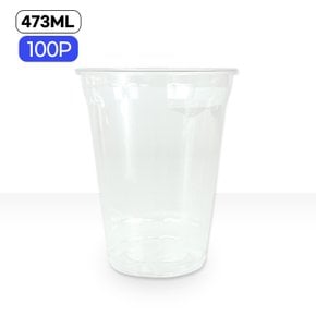 투명컵 PET(473ml 50P)-2개 아이스컵 테이크아웃컵 일회용투명컵 커피컵