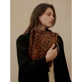 SHOPPING BAG CLUTCH (LEOPARD)