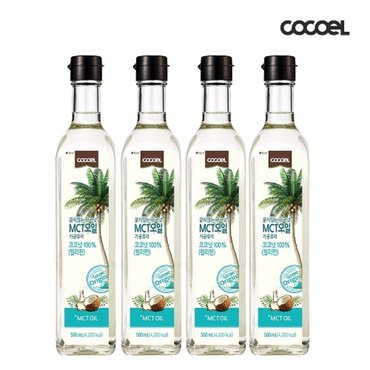 팔레오 코코엘 굳지않는 코코넛오일 500ml x 4개