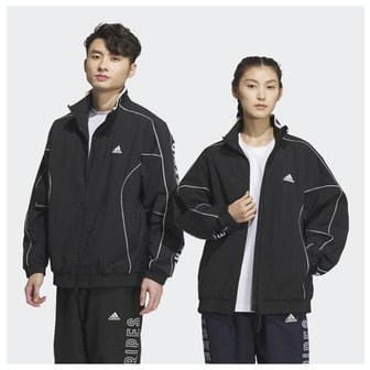 아디다스 져지 KQJ JH1023 WORD WOVEN JKT