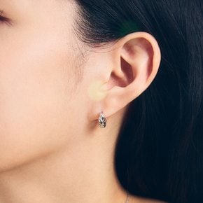 실버 원터치 귀걸이 탱글 RA25B23J
