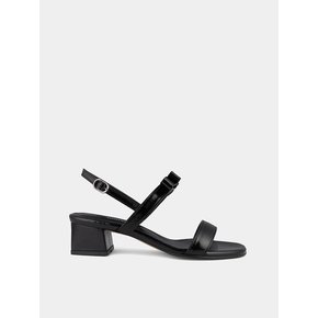 Nora ribbon sandals / black [노라 리본 샌들 /블랙] 4CM